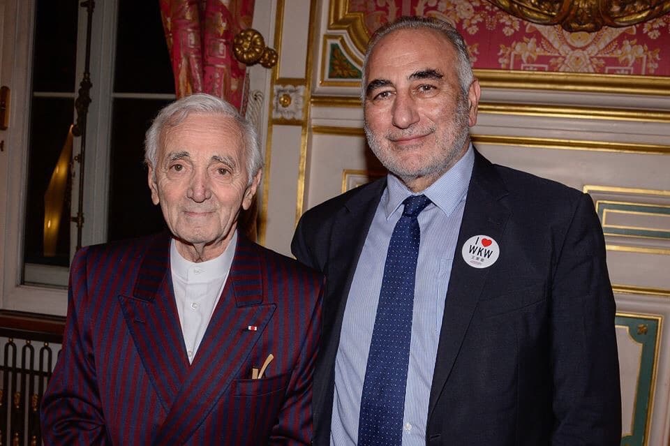 Aznavour : « un poète de génie » pour Georges Képénékian