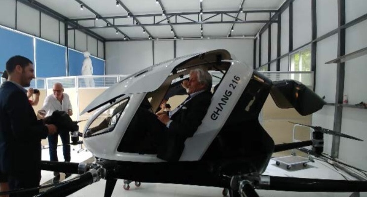 Le leader chinois des drones-taxis installe sa R&D à Lyon