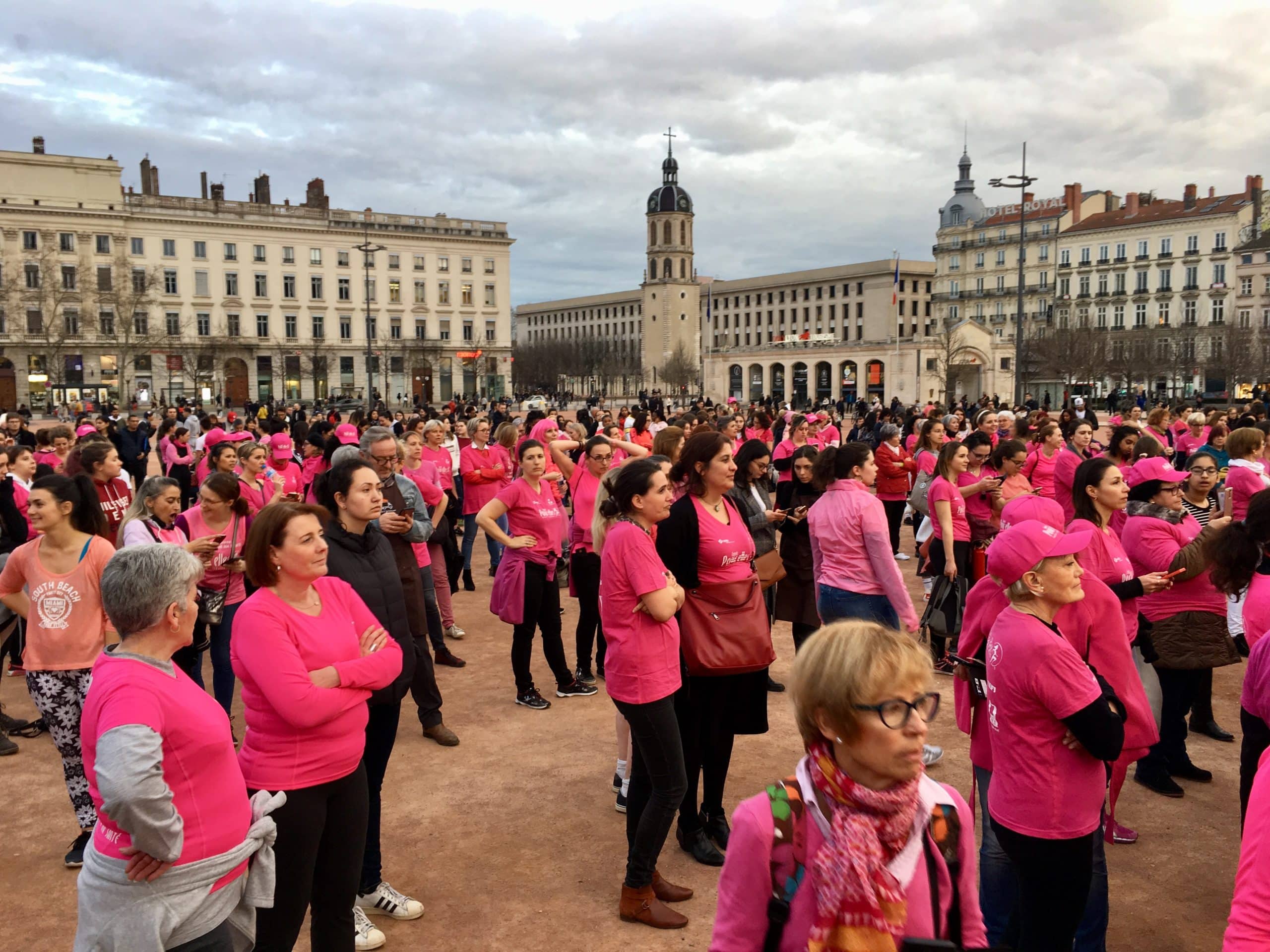 Les femmes de la défense à Lyon courent pour elles !