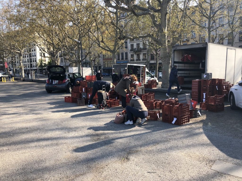 les producteurs locaux peuvent écouler leurs produits frais