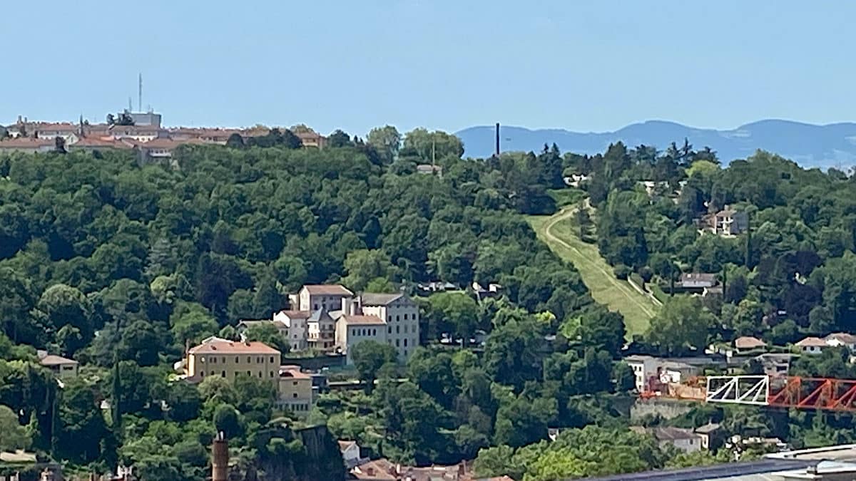 Balmes de Fourvière Piste de la Sarra Lyon