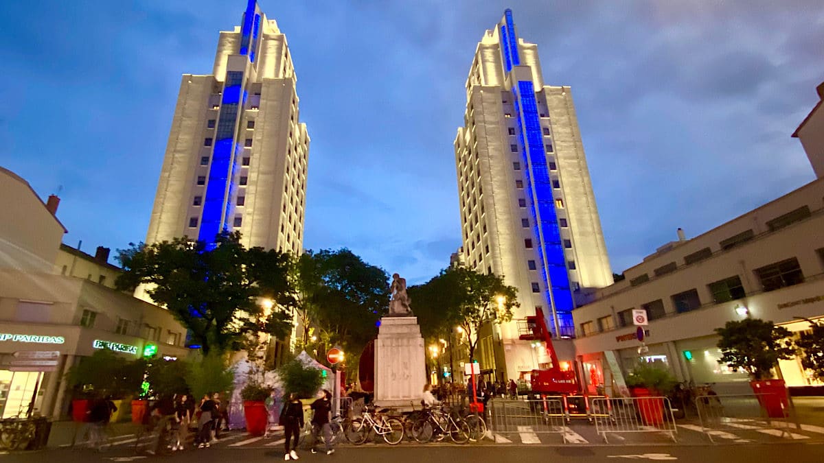 Villeurbanne : les Gratte-Ciel en fête