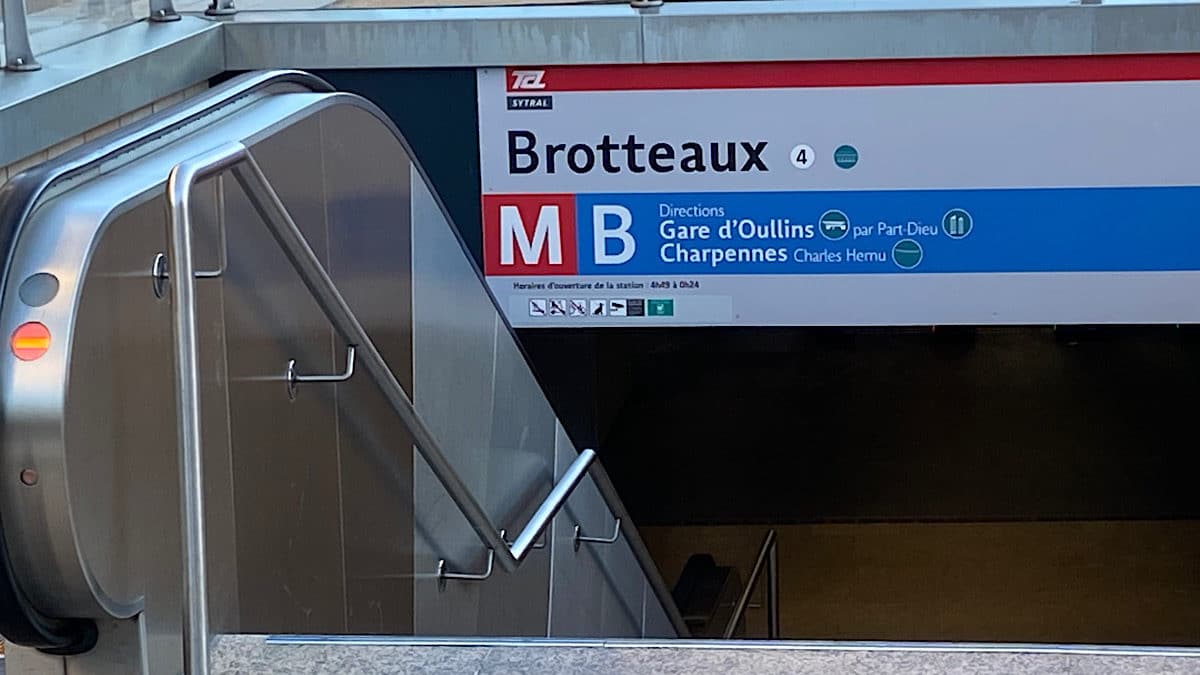 métro B Brotteaux