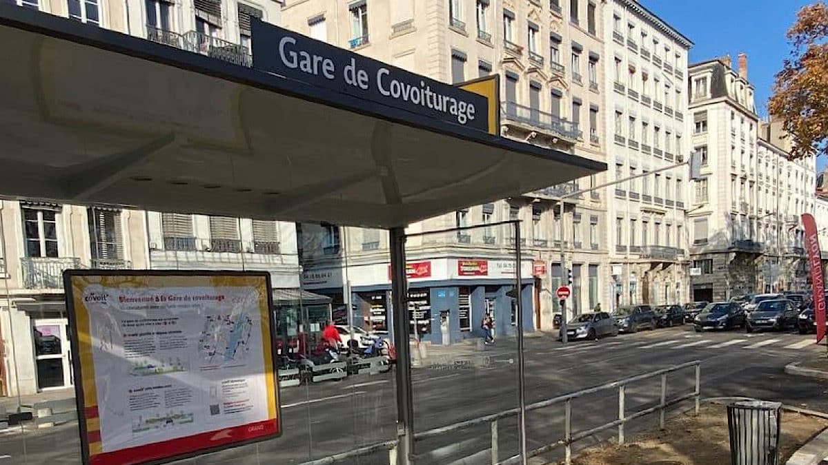 Gare de co-voiturage Lyon