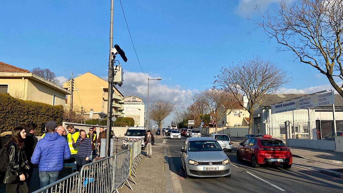 radar sonore à Bron avenue Camille Rousset