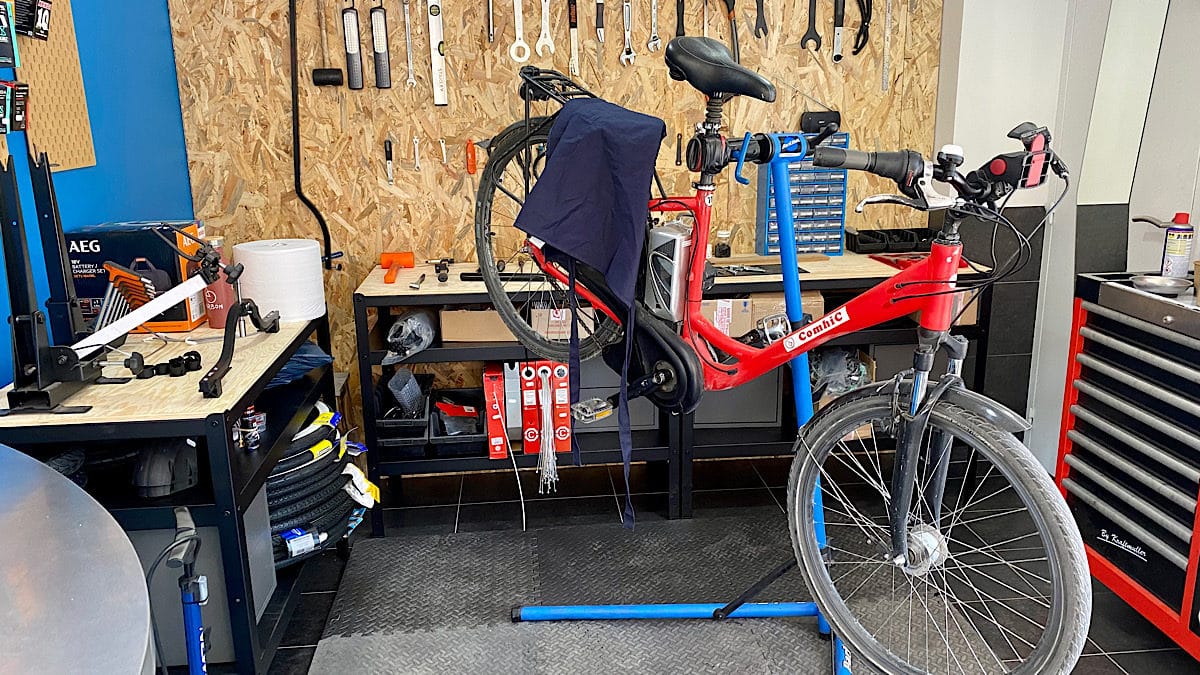 atelier réparation vélo