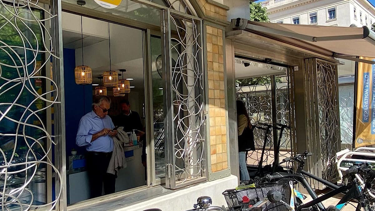 kiosque à vélos Bellecour