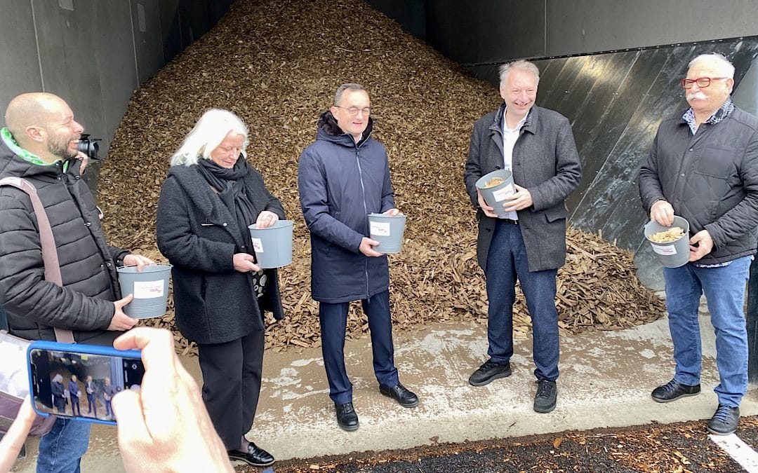 Une nouvelle chaufferie biomasse à Vénissieux