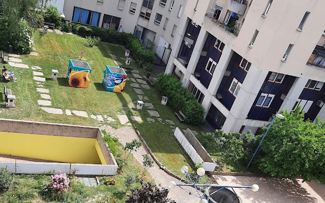 Square Monod : le jardin participatif de Gerland