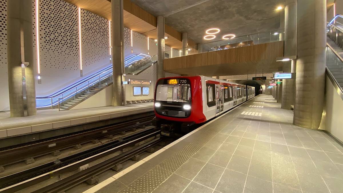 Oullins Centre station métro
