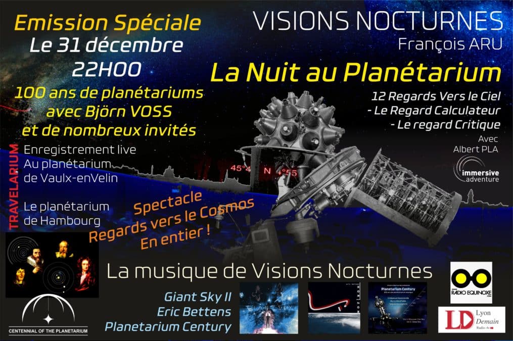 Vision Nocturne la Nuit au planétarium 2023