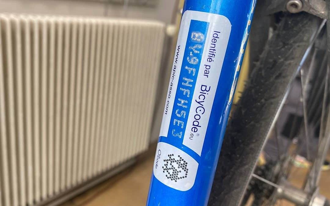 Le Bicycode gratuit pour lutter contre le vol de vélos à Lyon…