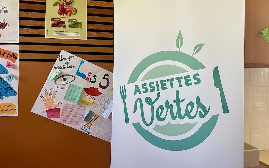 Les cantines de Lyon décrochent le label « Assiettes Vertes »