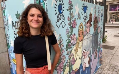 Clara Pasutto : « Faire du lien et du beau grâce aux fresques »