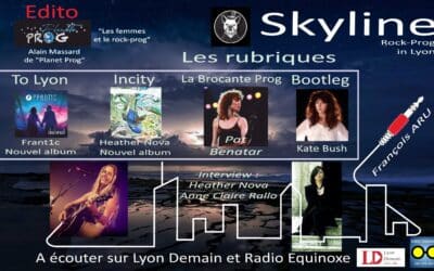 Nouvel épisode du podcast Skyline Rock Prog in Lyon – Épisode 8 : Les femmes à l’honneur dans le rock progressif !