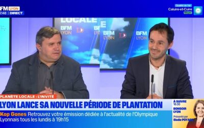 « 7000 arbres seront plantés cet hiver à Lyon » Gautier Chapuis