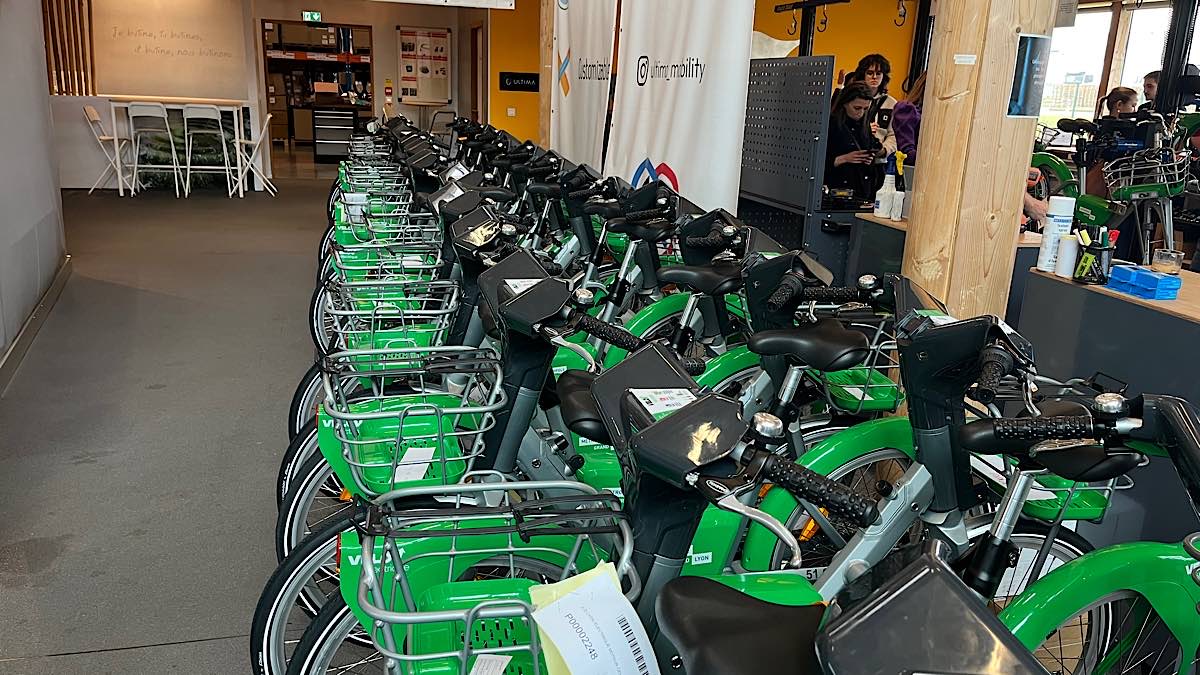 renouvellement vélos électriques Lyon