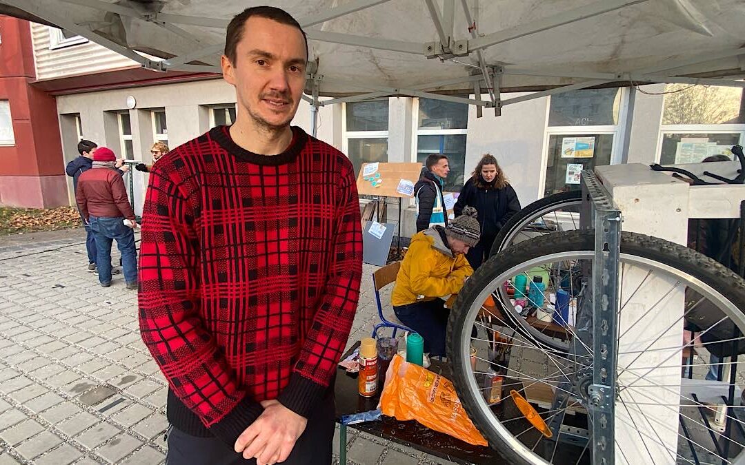 Des remorques à vélos fabriquées par les étudiants de la Doua